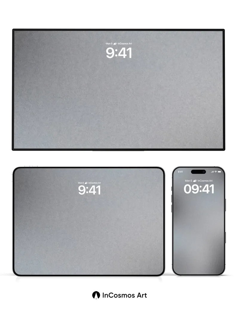 Satin Hush Wallpaper with Soft Light Veil