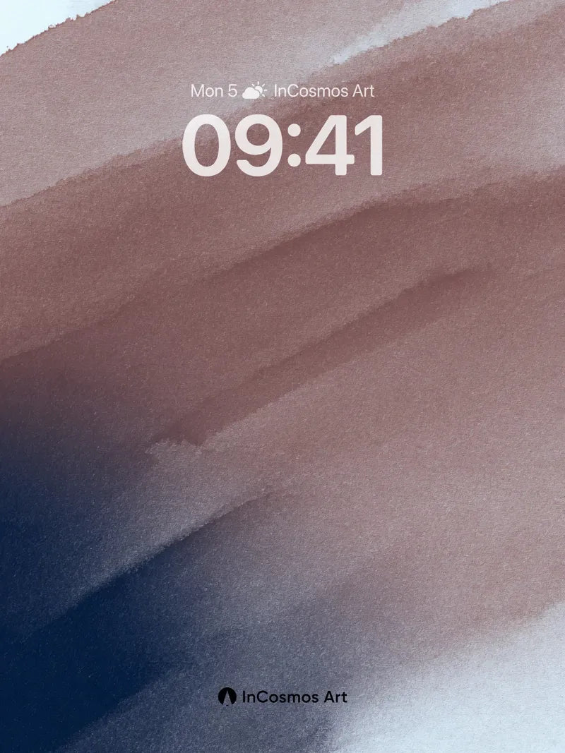 Serene Horizon Wallpaper with Soft Gradient