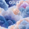 Serenity Bloom Wallpaper with Ethereal Petals wallpaper for iPhone, iPad & Mac