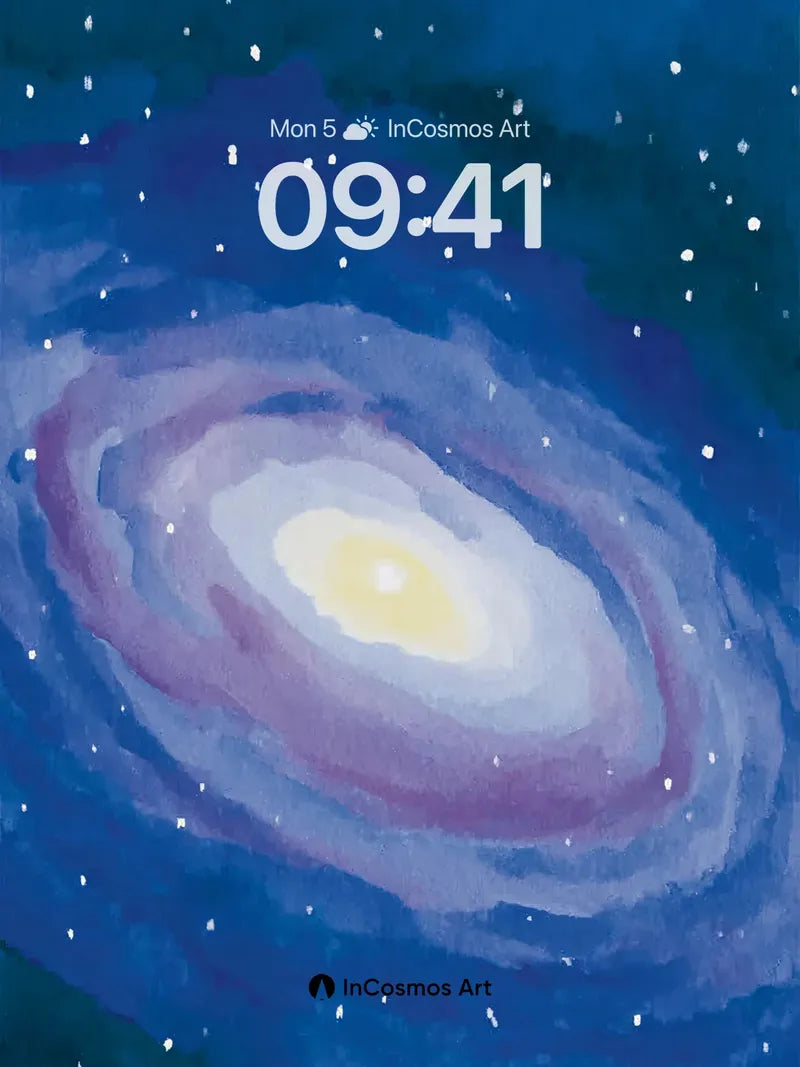 Soft Nebula Wallpaper with Starry Haze wallpaper for iPhone, iPad & Mac