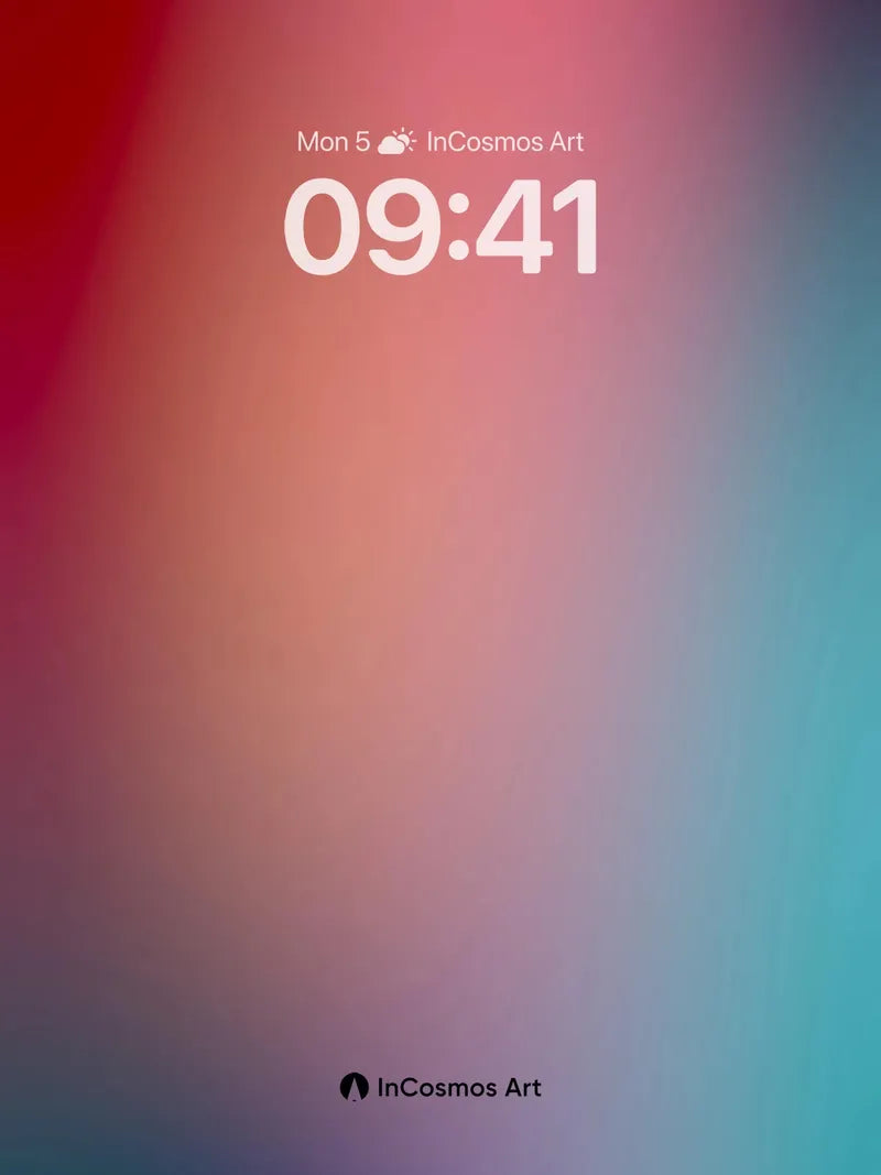 Luminous Gradient Wallpaper with Ethereal Flow