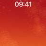 Crimson Horizon Wallpaper with Firework Silhouettes wallpaper for iPhone, iPad & Mac