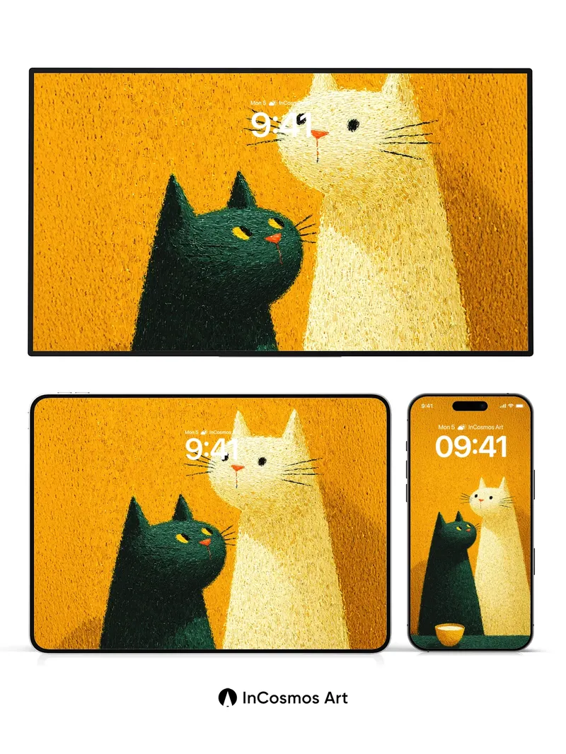 Whispering Shadows Wallpaper with Textured Light