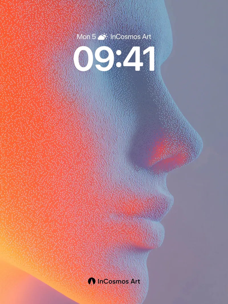 Neon Hush Wallpaper with Pulse Light