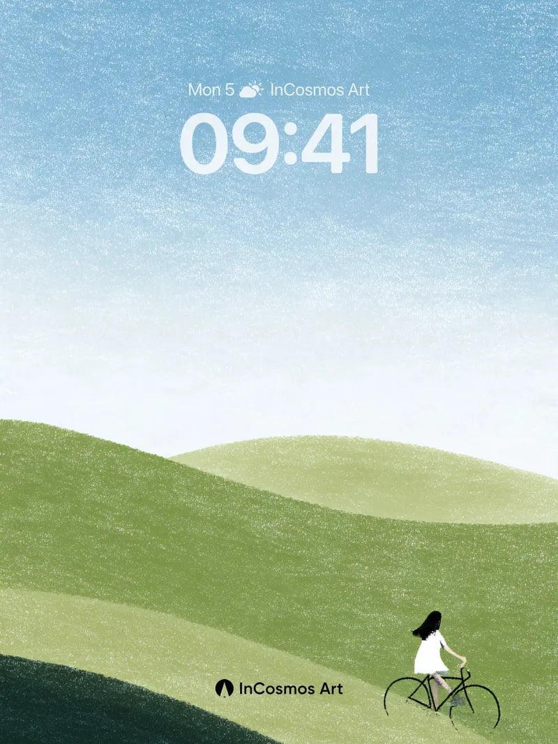 Serenity Ridge Wallpaper with Whispering Hills wallpaper for iPhone, iPad & Mac