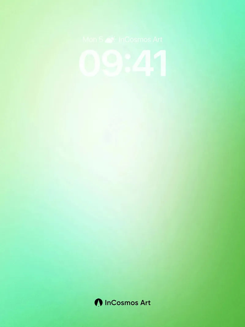 Luminous Gradient Wallpaper with Soft Hues