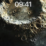 Lunar Abyss Wallpaper with Cratered Depths wallpaper for iPhone, iPad & Mac
