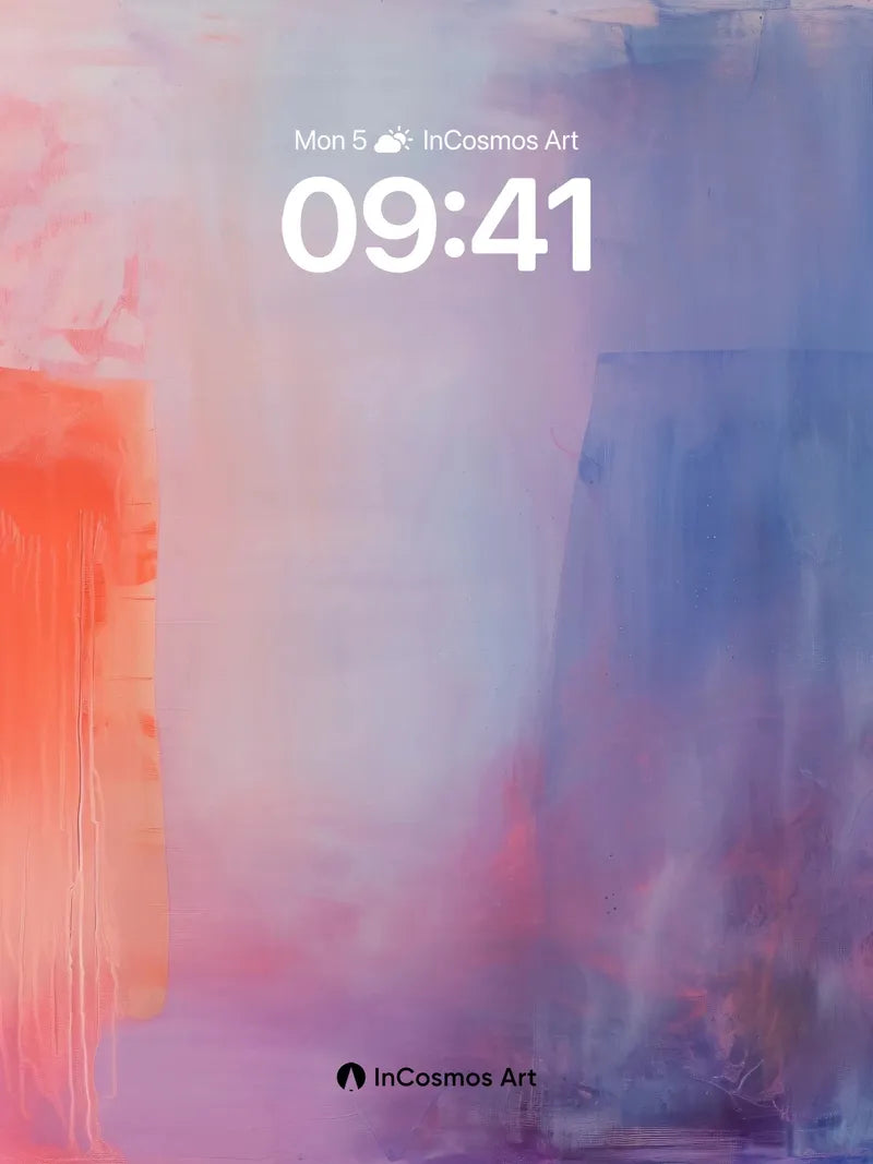 Luminous Hush Wallpaper with Ethereal Veils