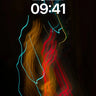 Neon Pulse Wallpaper with Electric Veins wallpaper for iPhone, iPad & Mac