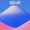 Calm Mountain Mirage Wallpaper with Pink Dunes wallpaper for iPhone, iPad & Mac