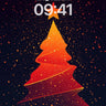 Cosmic Ember Wallpaper with Starlit Spiral wallpaper for iPhone, iPad & Mac
