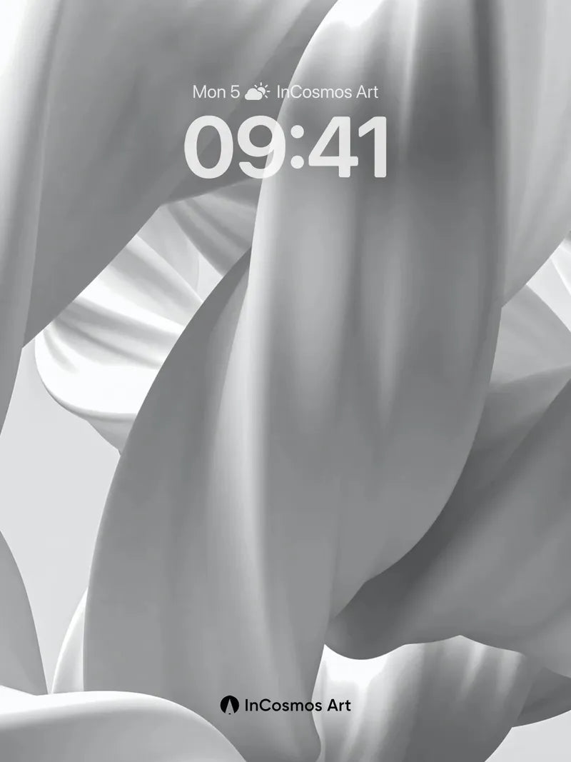 Silken Drift Wallpaper with Ethereal Light