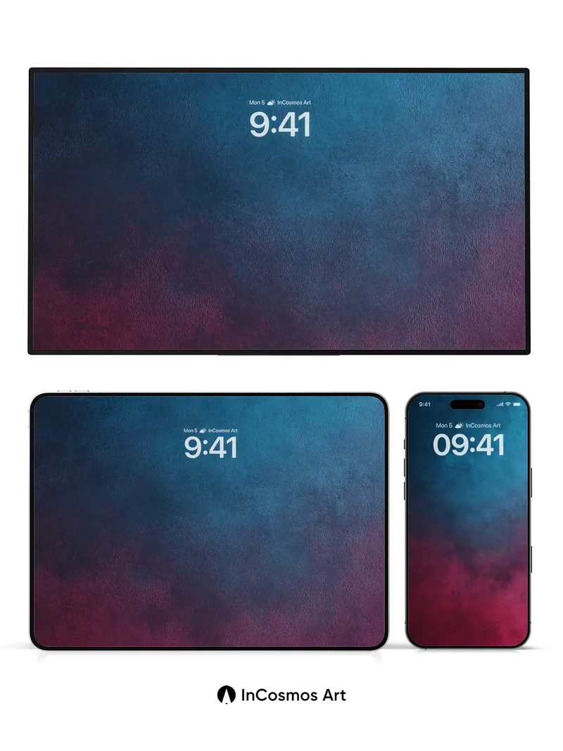 Velvet Abyss Wallpaper with Cosmic Bleed