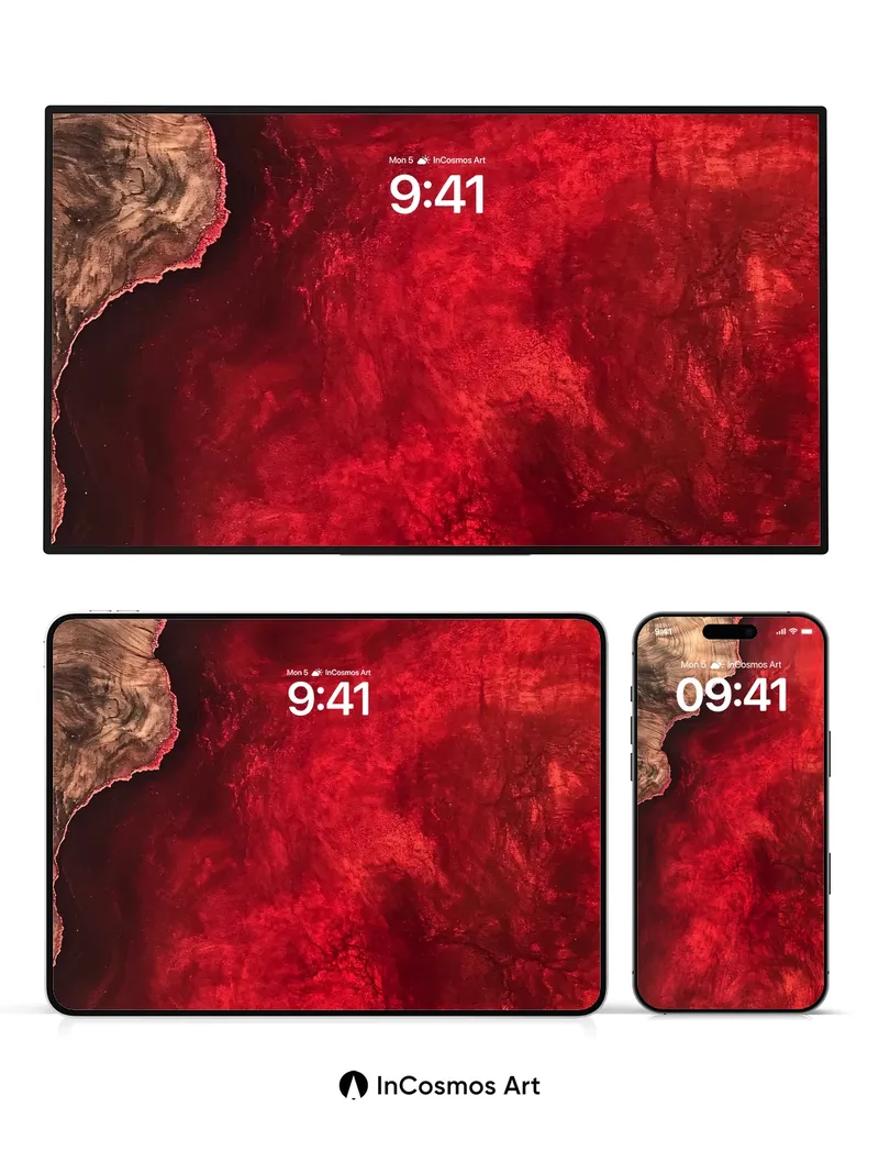 Bloodstone Horizon Wallpaper with Earth's Edge