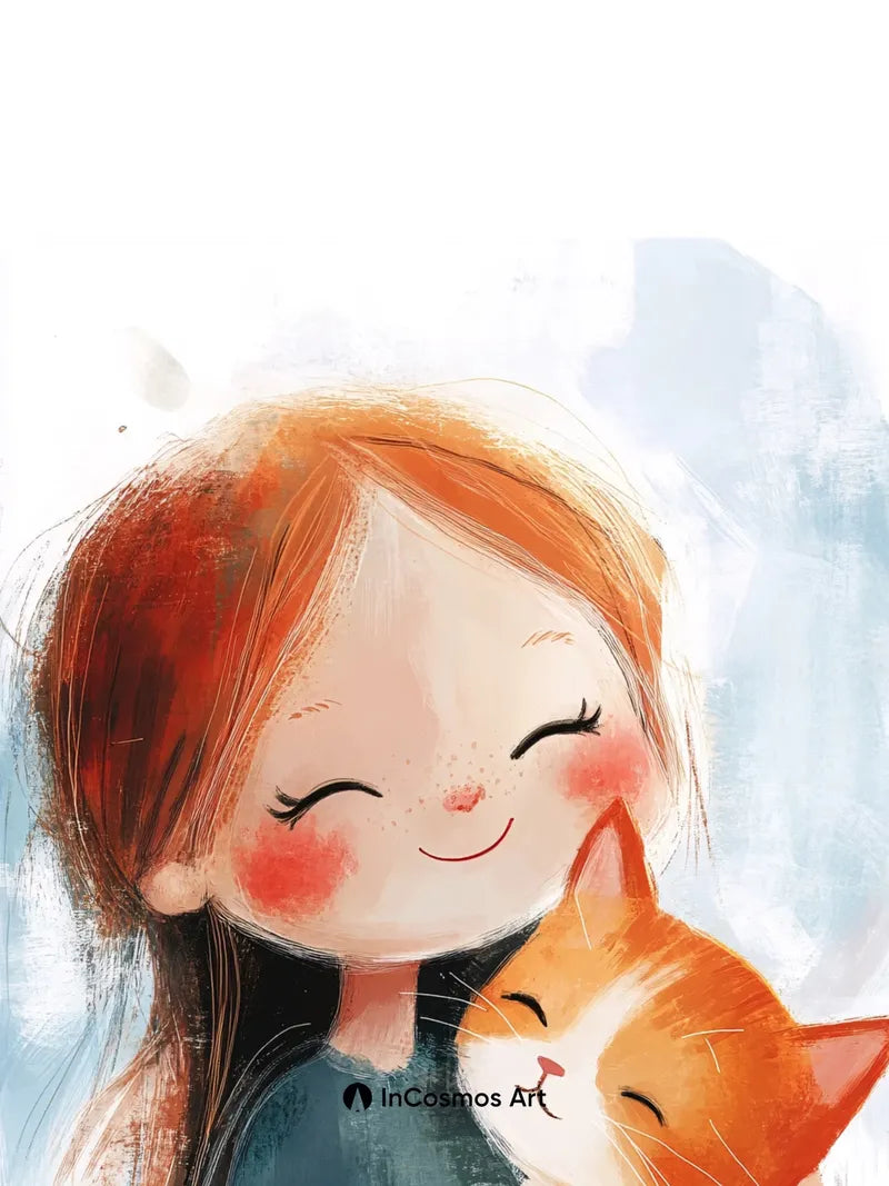 Whispering Warmth Wallpaper with Gentle Hugs