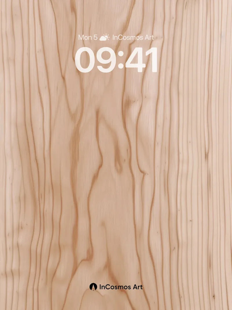 Whispering Grain Wallpaper with Living Lines