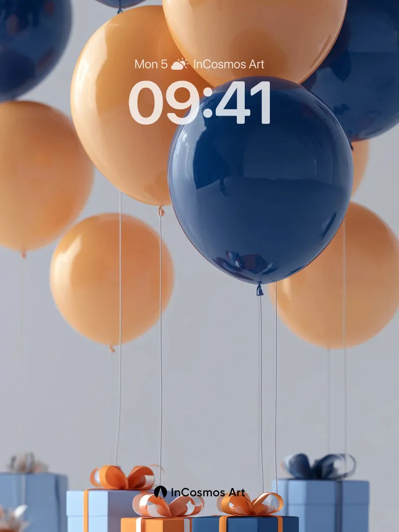 Floating Harmony Wallpaper with Gifted Light wallpaper for iPhone, iPad & Mac