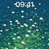 Blue Floral Wallpaper 4K for iPhone Lock Screen wallpaper for iPhone, iPad & Mac