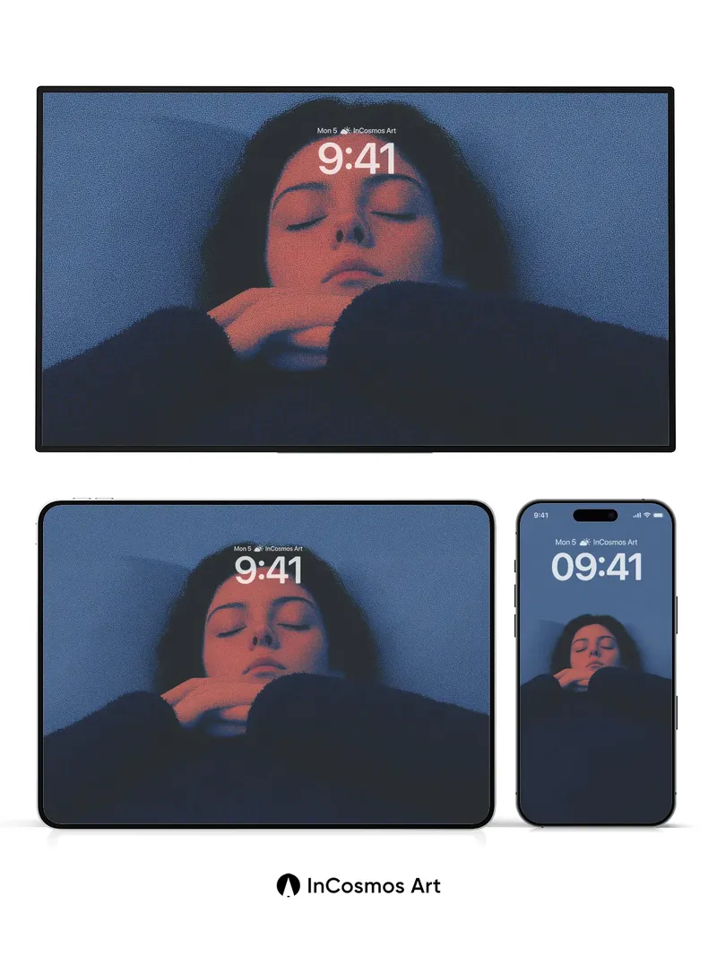 Stillness in Shadow Wallpaper with Velvet Hush