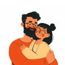 Warm Embrace Wallpaper with Soft Hues wallpaper for iPhone, iPad & Mac