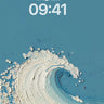 Ocean Wave Texture Abstract Background