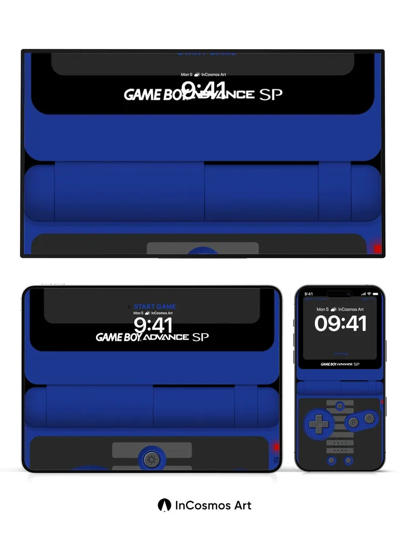 Nostalgic Circuit Wallpaper with Retro Glow