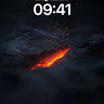 Ember Veil Wallpaper with Floating Sparks wallpaper for iPhone, iPad & Mac