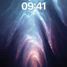 Cryo Luminous Wallpaper with Starlit Veins wallpaper for iPhone, iPad & Mac