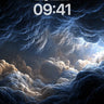 Storm Veil Wallpaper with Celestial Break wallpaper for iPhone, iPad & Mac