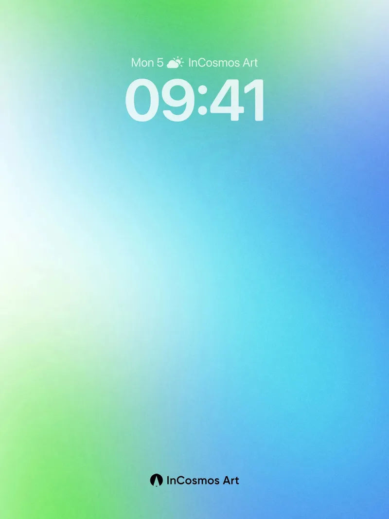 Luminous Gradient Wallpaper with Ethereal Hues