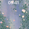 Ethereal Bloom Cascade Wallpaper wallpaper for iPhone, iPad & Mac