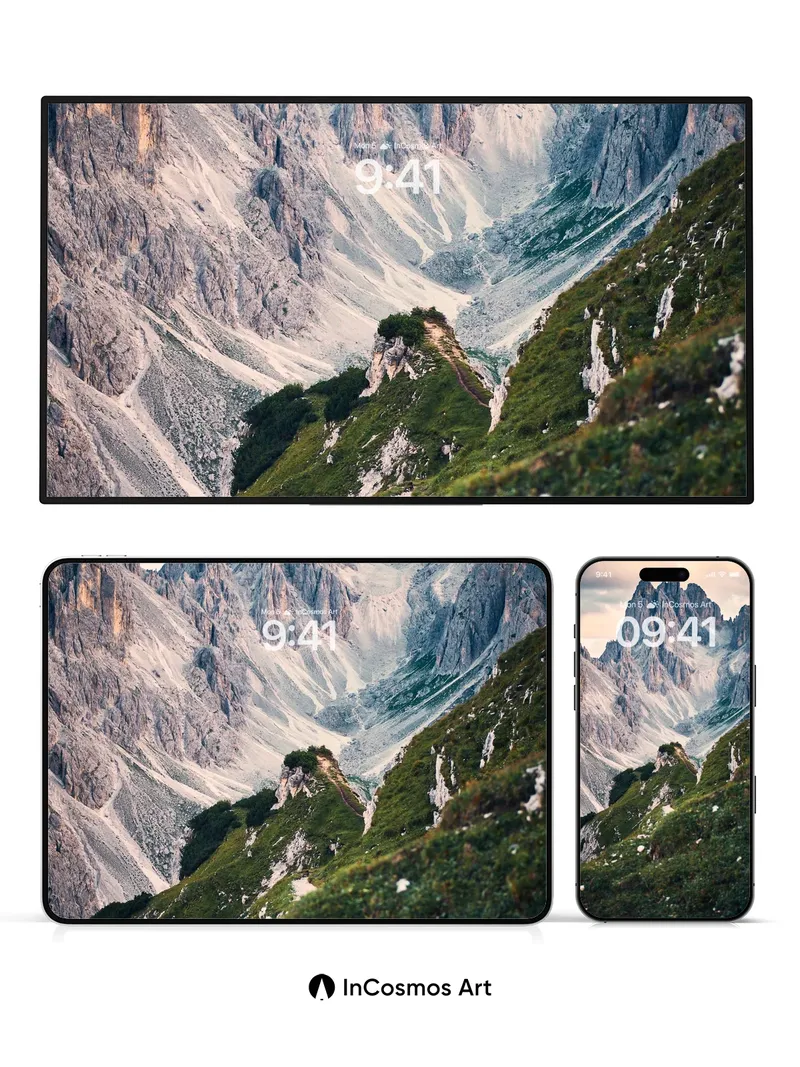 Stone Whisper Wallpaper with Alpine Echo