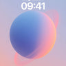 Serene Orb Wallpaper with Ethereal Halo wallpaper for iPhone, iPad & Mac