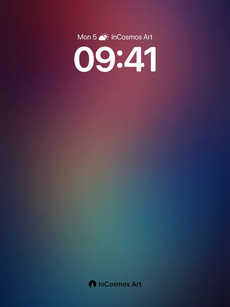 Velvet Gradient Wallpaper with Ethereal Hues