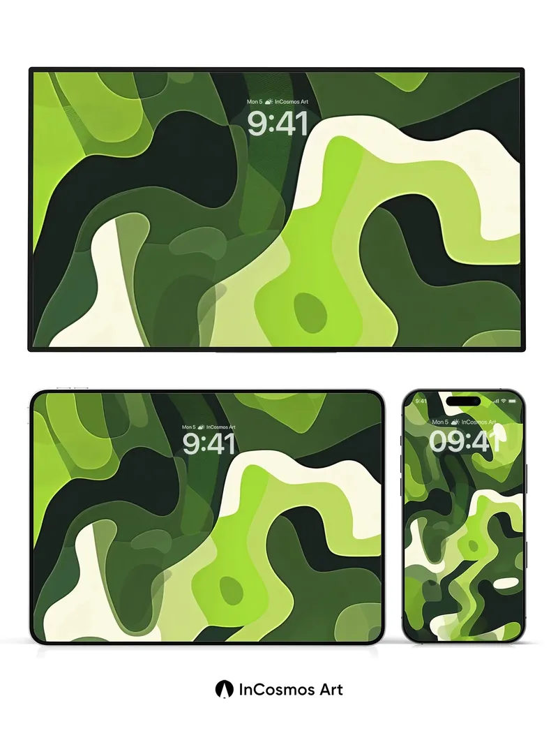 Forest Veil Wallpaper with Living Shadows