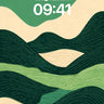Serenity Ridge Wallpaper with Whispering Lines wallpaper for iPhone, iPad & Mac
