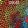 Cosmic Pulse Wallpaper with Living Dots wallpaper for iPhone, iPad & Mac