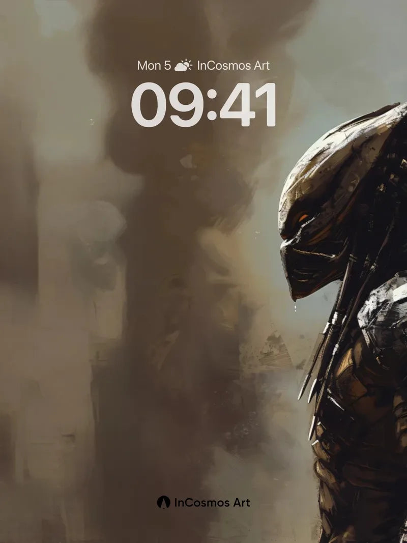 Shadowed Hunter Wallpaper with Ancient Armor