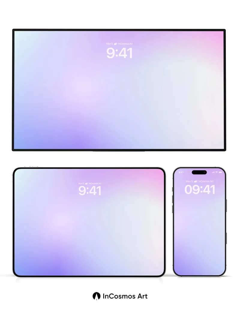 Luminous Haze Wallpaper with Ethereal Gradient