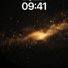Golden Nebula Wallpaper with Cosmic Dust Trails wallpaper for iPhone, iPad & Mac