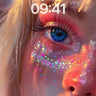 Neon Mirage Wallpaper with Glittering Light Trails wallpaper for iPhone, iPad & Mac