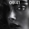 Shadowed Gaze Wallpaper with Velvet Depth wallpaper for iPhone, iPad & Mac