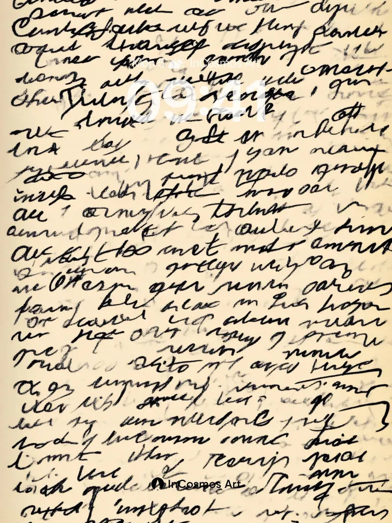 Ink Veil Wallpaper with Whispering Script