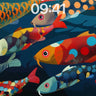 Luminous Koi Wallpaper with Polka-Dot Whispers wallpaper for iPhone, iPad & Mac