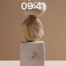 Serene Stone Stack Wallpaper with Marble Base wallpaper for iPhone, iPad & Mac