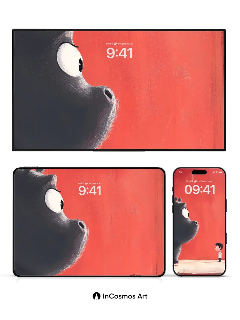 Whispers of Giant Wallpaper with Tiny Hero