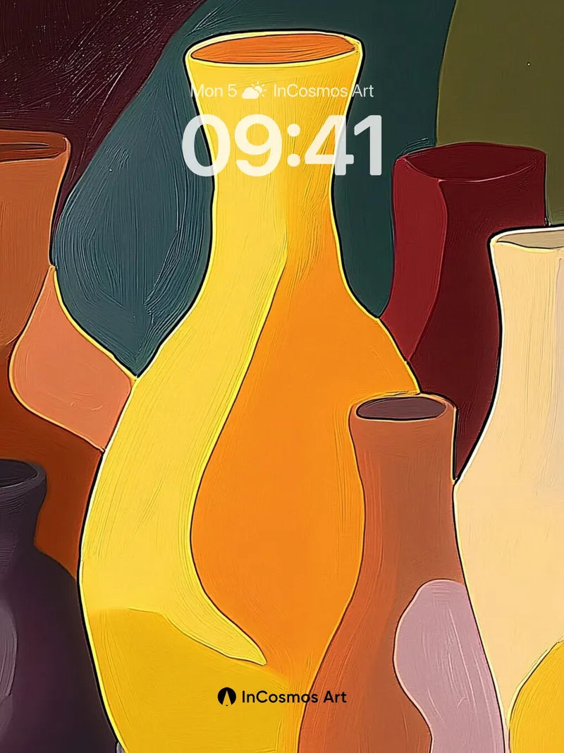 Sculpted Light Wallpaper with Ceramic Echoes wallpaper for iPhone, iPad & Mac