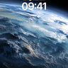 Cosmic Serenity Wallpaper with Earth's Breath wallpaper for iPhone, iPad & Mac
