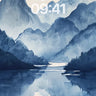 Mist-Silent Mountain Wallpaper with Mirror Lake wallpaper for iPhone, iPad & Mac