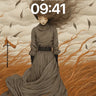 Whispering Wind Wallpaper with Drifting Leaves wallpaper for iPhone, iPad & Mac